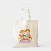 Tote Bag Filles jumelles (Devant)