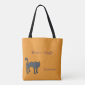 Tote Bag Filles méchantes nuit dehors soirée sorcière bache (Dos)