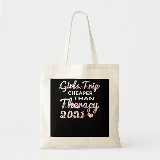 Tote Bag filles voyage moins cher (Devant)