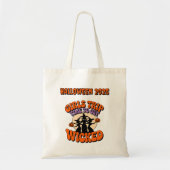 Tote Bag Filles Voyage temps pour obtenir Wicked Retro sorc (Devant)