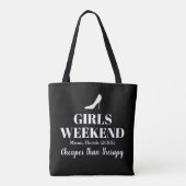 Tote Bag Filles week-end moins cher que l'épaule de thérapi (Dos)