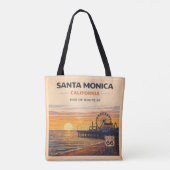 Tote Bag Fin de la Mother Road Sunset (Dos)