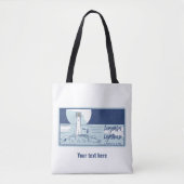 Tote Bag Fin des terres du phare de Longships (Devant)