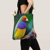 Tote Bag Finale gouldienne colorée (De près)