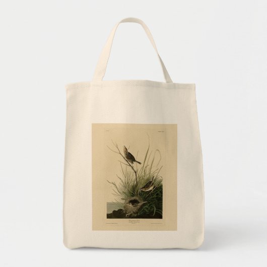 Tote Bag Finch à queue fine d'Audubon's Birds of America (Devant)