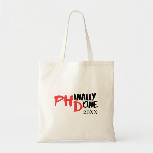 Tote Bag Fini par la phase terminale - Conception amusante (Devant)