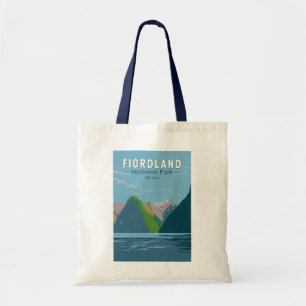 Tote Bag Fiordland National Park Nouvelle-Zélande Travel Ar