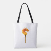 Tote Bag Fire Dragon Matchstick (Dos)