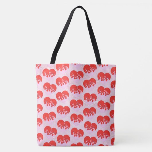 Tote Bag Fire Heart (Devant)