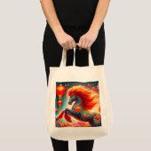 Tote Bag Fire Horse (Devant (produit))