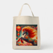 Tote Bag Fire Horse (Dos)
