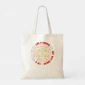 Tote Bag Firefighter Fireman Mens Fireman US Firefighter Da (Dos)