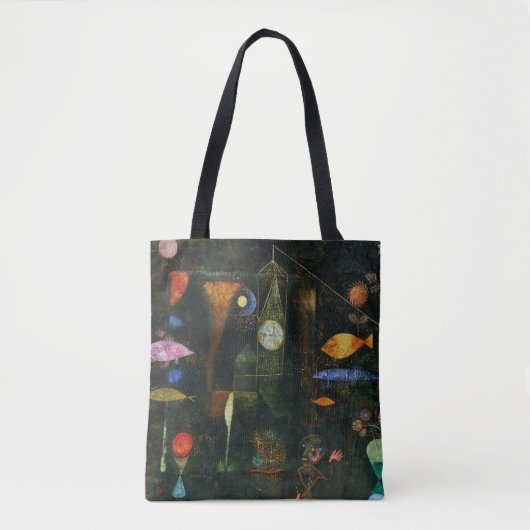 Tote Bag Fish Magic, Paul Klee Art Abstrait (Devant)