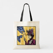 Tote Bag Fishhook - Pop Goth Nightmare Surreal (Dos)