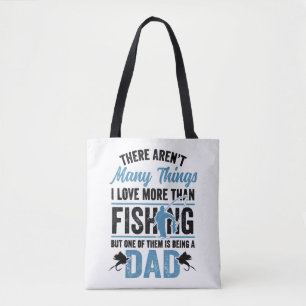 Tote Bag Fishing Rod Fisher Fish Fisherman Fishing Papa