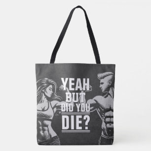 Tote Bag Fitness Gym entraînement Bodybuilding Motivation