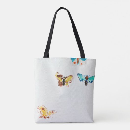 Tote Bag Five Butterflies (Dos)