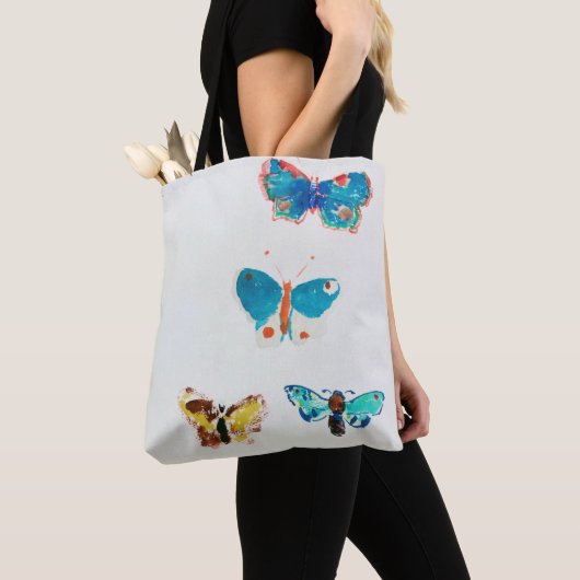 Tote Bag Five Butterflies (De près)