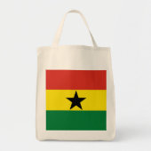 Tote Bag Flag du Ghana (Devant)