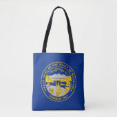 Tote Bag Flag du Nebraska (Devant)