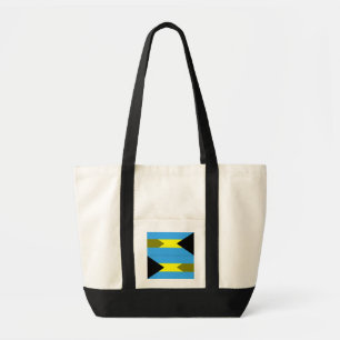 Tote Bag Flag of Bahamas Bag