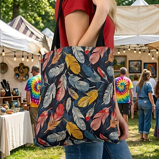Tote Bag Flair avec Plumes