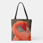 Tote Bag flamant des Caraïbes (Dos)