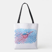 Tote Bag Flamant Hydraté (Dos)