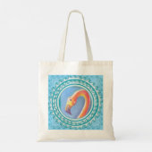 Tote Bag Flamant Ondulé  (Dos)