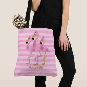 Tote Bag Flamant rose