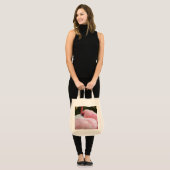 Tote Bag Flamant rose (Devant (modèle))