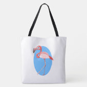 Tote Bag Flamant rose (Dos)