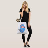 Tote Bag Flamant rose (Sur le modèle)