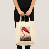 Tote Bag Flamant rose américain (Devant (produit))