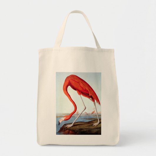 Tote Bag Flamant rose américain (Devant)