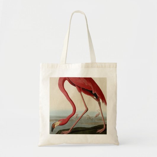 Tote Bag Flamant rose américain (Devant)