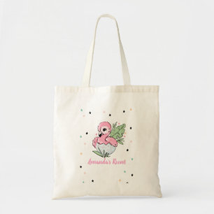 Tote Bag Flamant rose bébé chic, Étoiles, Princesse