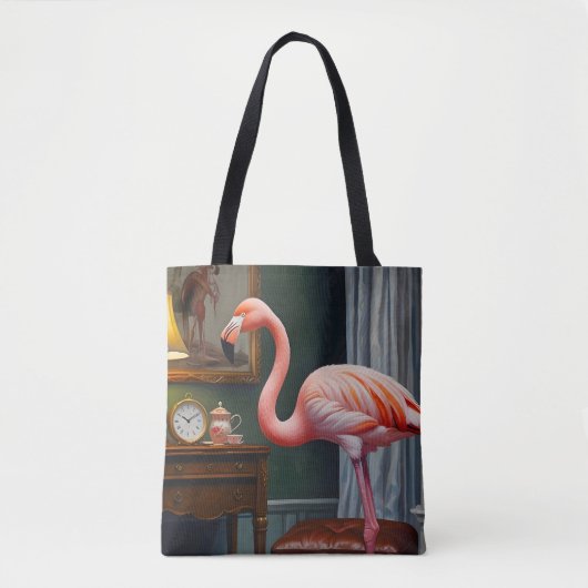 Tote Bag Flamant rose Cozy Corner (Devant)