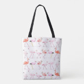 Tote Bag Flamant rose Fourre-tout (Dos)