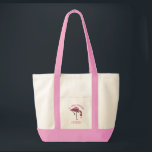 Tote Bag Flamant rose rose personnalisé 50e Anniversaire No<br><div class="desc">Joli sac fourre-tout de 50ème anniversaire de fête flamingo gag personnalisé. Ajoutez votre nom et votre message en cliquant sur le bouton "Personnaliser" pour créer un échange unique pour votre fête. Faites un séjour parfait pour que les clients se souviennent de cette étape spéciale.</div>