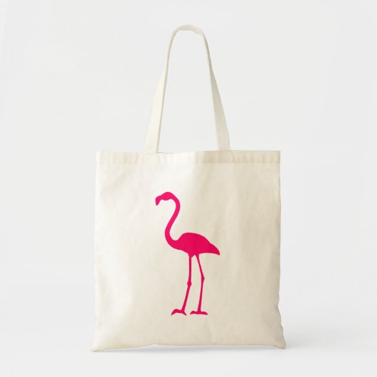 Tote Bag Flamant rose rose vif (Devant)