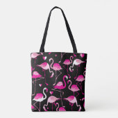 Tote Bag Flamants roses (Dos)