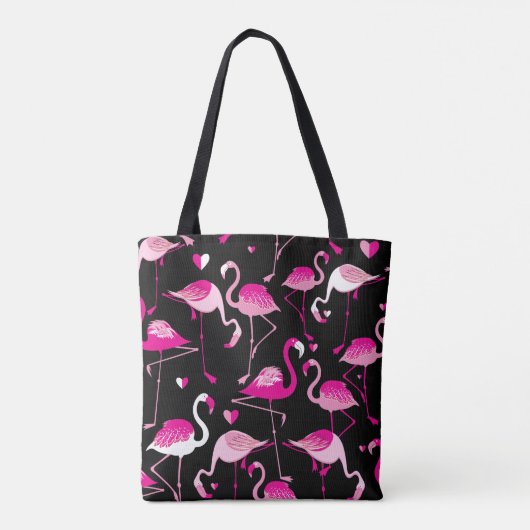 Tote Bag Flamants roses (Dos)
