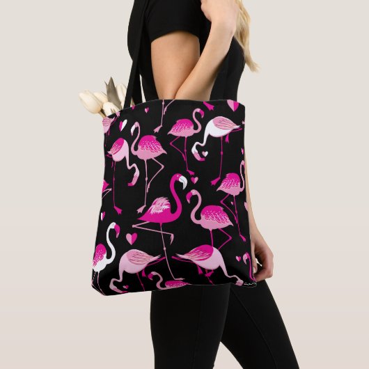 Tote Bag Flamants roses (De près)