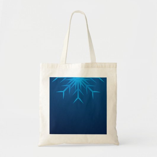 Tote Bag flambeau de neige brillant (Devant)