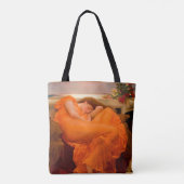 Tote Bag Flaming June par Lord Frederic Leighton (Dos)