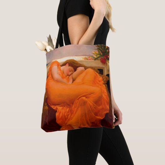 Tote Bag Flaming June par Lord Frederic Leighton (De près)