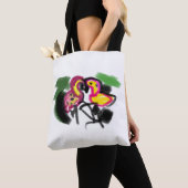 Tote Bag Flaming's love (De près)