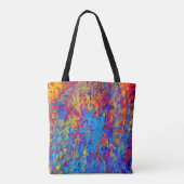 Tote Bag Flammes sauvages.... (Dos)