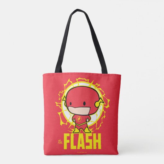 Tote Bag Flash Chibi Avec Électricité (Dos)